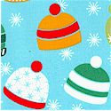 Over the River - Tossed Winter Knit Hats by Barbara Jones of Quilt Soup - SALE! (MINIMUM PURCHASE 1 