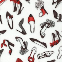 Tossed High Heeled Shoes (Digital)