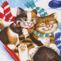 Big Cat Designs - Snow Day Cats! by L.A.Berry