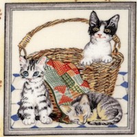 Garden Cats - Sweet Mini Portraits