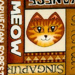 Wild Cats - Cat Patchwork by Dan Morris