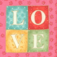 Love Heart - Gilded Love Portrait Squares