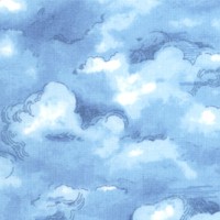 Adventure Awaits - Clouds in Blue