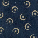 Moon and Stars on Navy