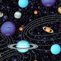 Cosmos - Gilded Solar System by Patricia Kalinowski
