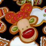 Holly Jolly Tossed Christmas Cookies by Dan Morris