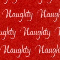 Under the Mistletoe - Naughty on Red - BACK IN STOCK!