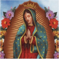 Inner Faith - Our Lady of Guadalupe Portrait Panels (Digital) -SOLD IN FULL YARDS ONLY 