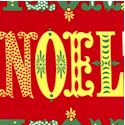 MacKenzie Christmas - Retro Holiday Vertical Greeting Stripe by Ann Griffith - SALE! (MINIMUM PURCHA