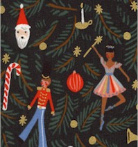 Holiday Classics - Nutcracker Gilded Ornaments by Rifle Paper