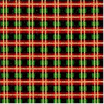 Small Scale Gilded Christmas Plaid