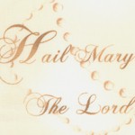 Bible Study - Hail Mary Catholic Rosary in Beige