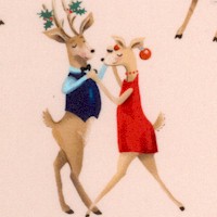 Holiday - Full of Joy Dancing Reindeer