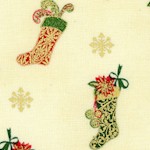 Tis the Season - Gilded Christmas Stockings by Ro Gregg