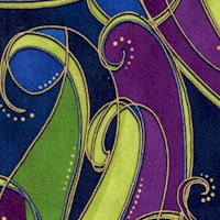 Deco Park - Elegant Gilded Designs in Green, Purple and Blue