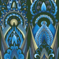 Deco - Elegant Art Deco Design in Blue and Green by Jason Yenter