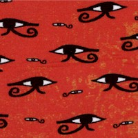 The Eye of Egypt on Red