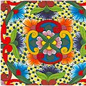 Fiesta - Colorful Mexican Painted Tiles- BACK IN STOCK!