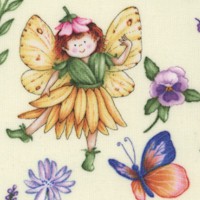 Wildflower Fairies on Cream