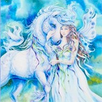 Morningmoon Fairies Panel by Jody Bergsma - SOLD BY FULL PANEL ONLY