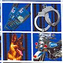 Line of Duty - Police Equipment and Police Dogs in Frames