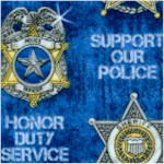 Protect and Serve - Law Enforcement Badges by Dan Morris