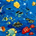 Children of the Sea 2 - Beautiful Underwater Scenes - LTD. YARDAGE AVAILABLE