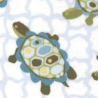 Lily Pond - Mosaic Turtles by Wendy Slotboom