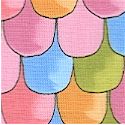 Mermania - Colorful Fish Scales by Loralie - LTD. YARDAGE AVAILABLE (.66 YD.) MUST BE PURCHASED IN F