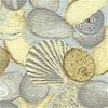 Weekend Getaway - Packed Shells and Pebbles on Pale Green by Stephanie Marriott