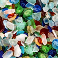 Natures Narratives - Seaglass Up Close