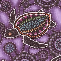 Down Under Sea Turtles - Purple