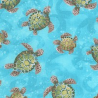 Ocean State - Swimming Turtles by Pam Vale