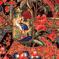 Chinoiserie - Elegant Asian Motifs on Black