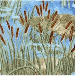 A Lazy Afternoon - Cattails and Marshes