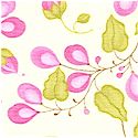 Eden - Delicate Floral in Pink and Green by Lila Tueller