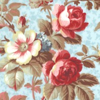 Penelope - Romantic Rose Bouquets on Blue