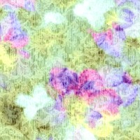 Chelsea - Watercolor Floral by Yuko Hasegawa - SALE! (MINIMUM PURCHASE 1 YARD)