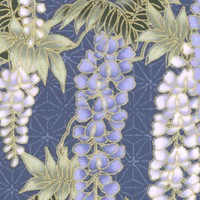 Geisha Dynasty - Elegant Gilded Cascading Wisteria