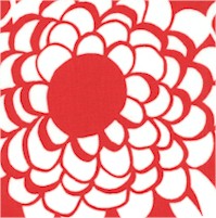 Sketchbook - Red and White Floral