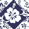 Pualami - Blue and White Floral Patchwork - SALE! - LTD. YARDAGE AVAILABLE IN 2 PIECES