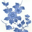 Porcelain Blue Floral