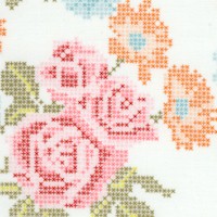 Hope Chest Cross-Stitch Florall by Josephine Kimberling