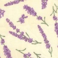 Lavender Bliss - Tossed Sprigs on Cream