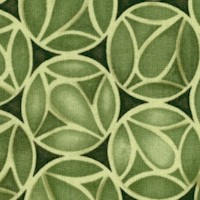 Wing Dreams - Green Leaf Geometric by Cedar West