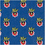 Mabel - Provence Design on Blue