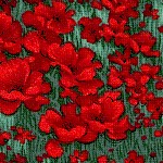 Quiet Place - Field of Poppies - LTD. YARDAGE AVAILABLE