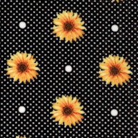 Sunflower Dot - SPECIAL! LTD YARDAGE AVAILABLE (.66 YD.) MUST BE PURCHASED IN FULL