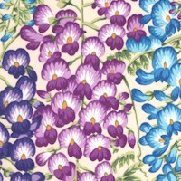 Temple Garden - Japanese Wisteria by Snow Leopard Designs