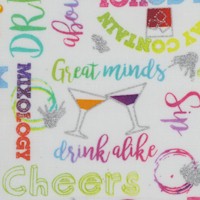 Mixology - Mixed Words with Silver Glitter